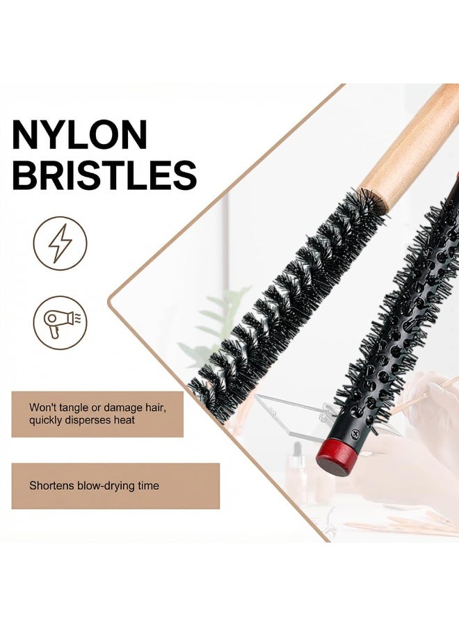 SRLIWHITE Small Round Hair Brush - Image 2